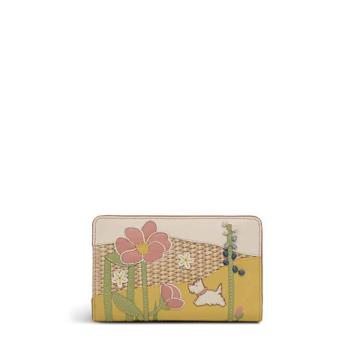 Radley Spring Blooms Floral Leather Billfold Wallet