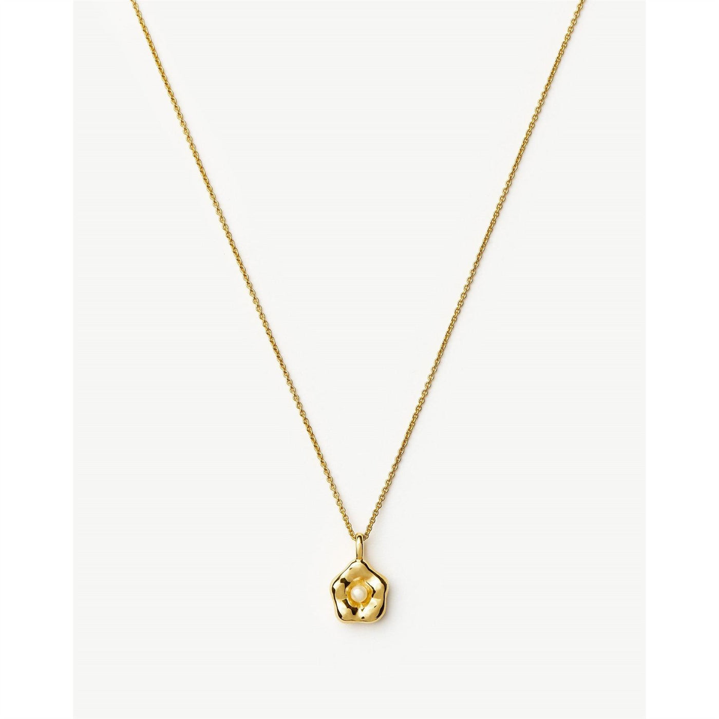 Missoma Puffy Daisy Pendant Necklace