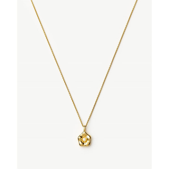 Missoma Puffy Daisy Pendant Necklace