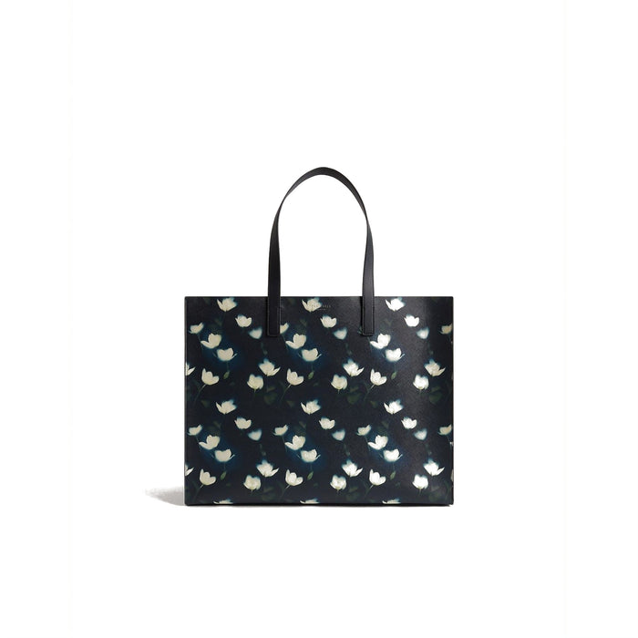 Ted Baker XL Print Icon Floral Patterned Tote with Logo