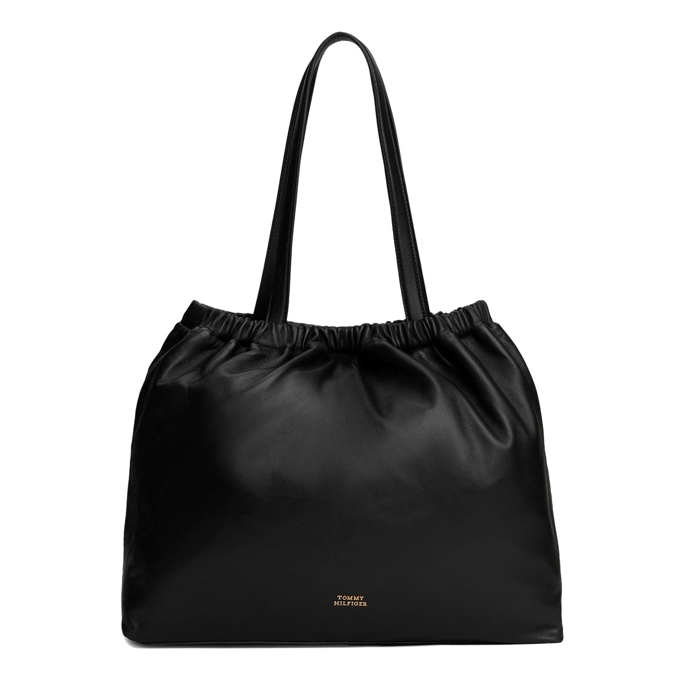 Tommy Hilfiger Rectangle Shape Tote with Gold Tone Hardware
