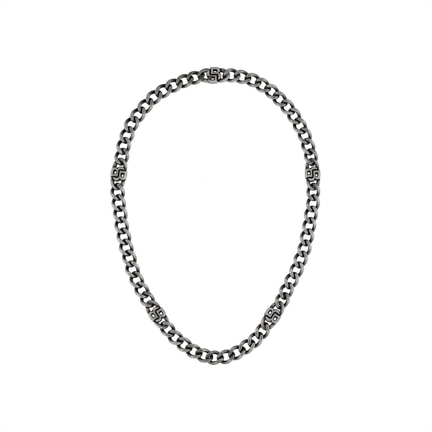 Boss Double B Absolute 10mm Antique Finish Magnetic Chain Bracelet
