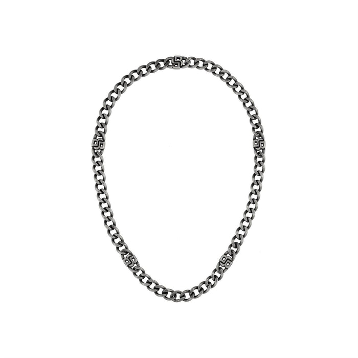 Boss Double B Absolute 10mm Antique Finish Magnetic Chain Bracelet