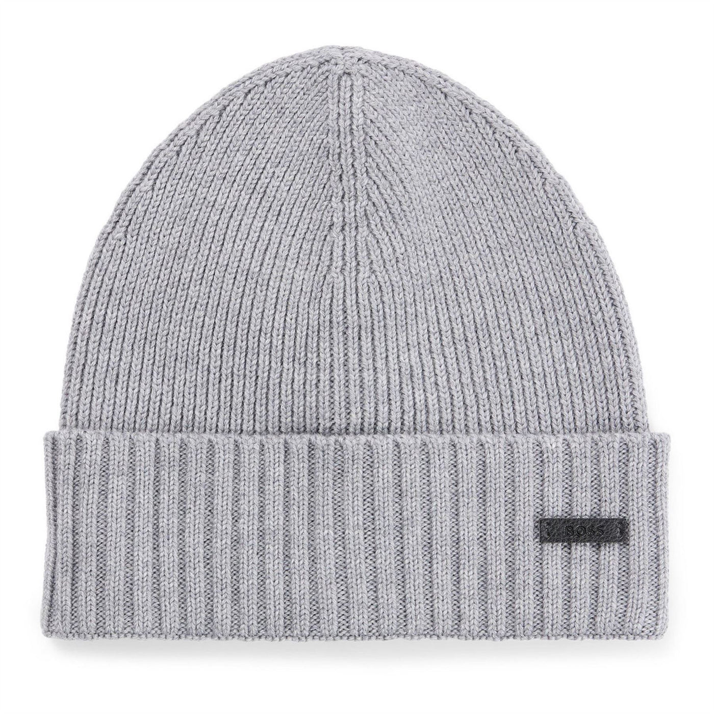 Boss Fati Logo Ribbed Adjustable Cuff Beanie