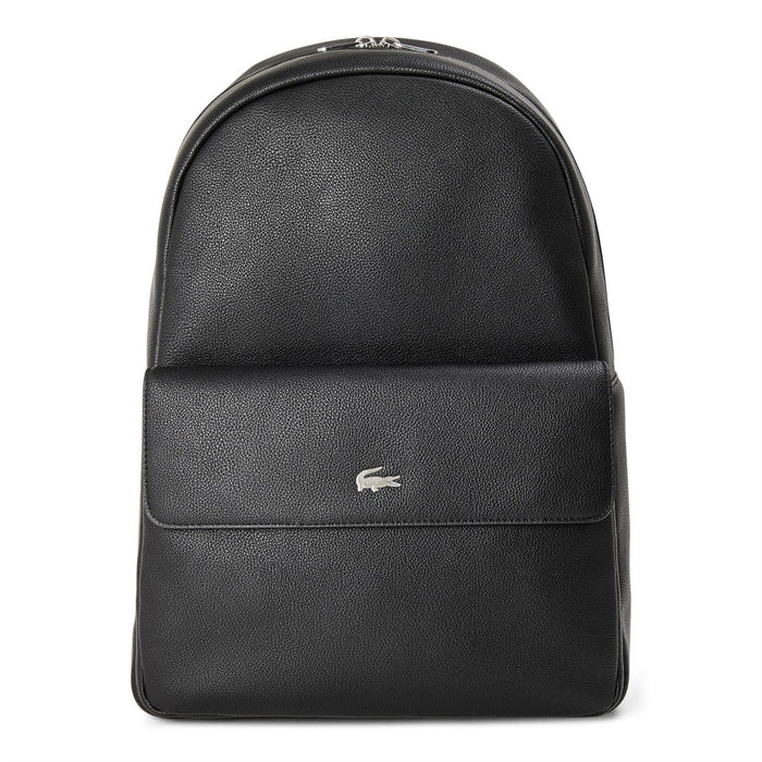Lacoste Business Backpack with Silver Tone Hardware