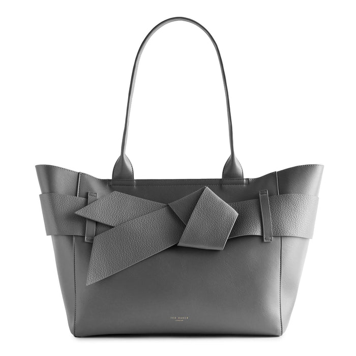 Ted Baker Baker Knot Bow Faux Leather Large Shopper Bag