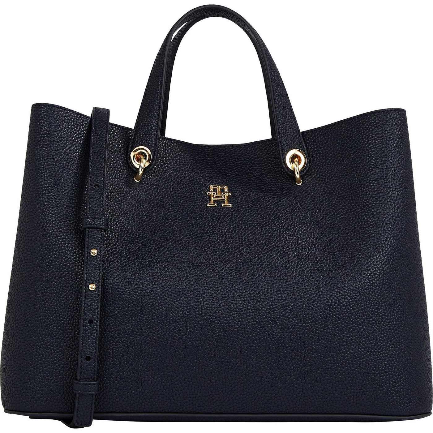 Tommy Hilfiger Emblem Satchel Bag