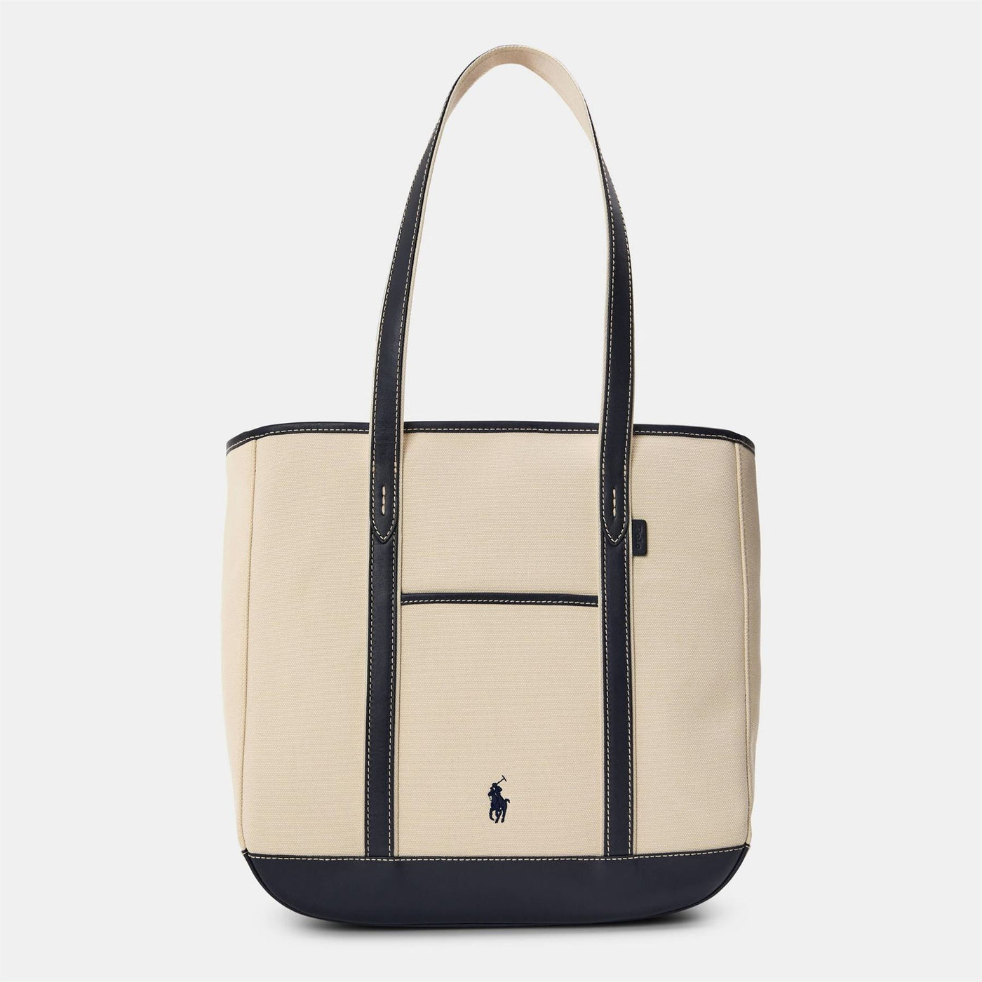Polo Ralph Lauren Rectangle Shape Tote with Embroidered Logo