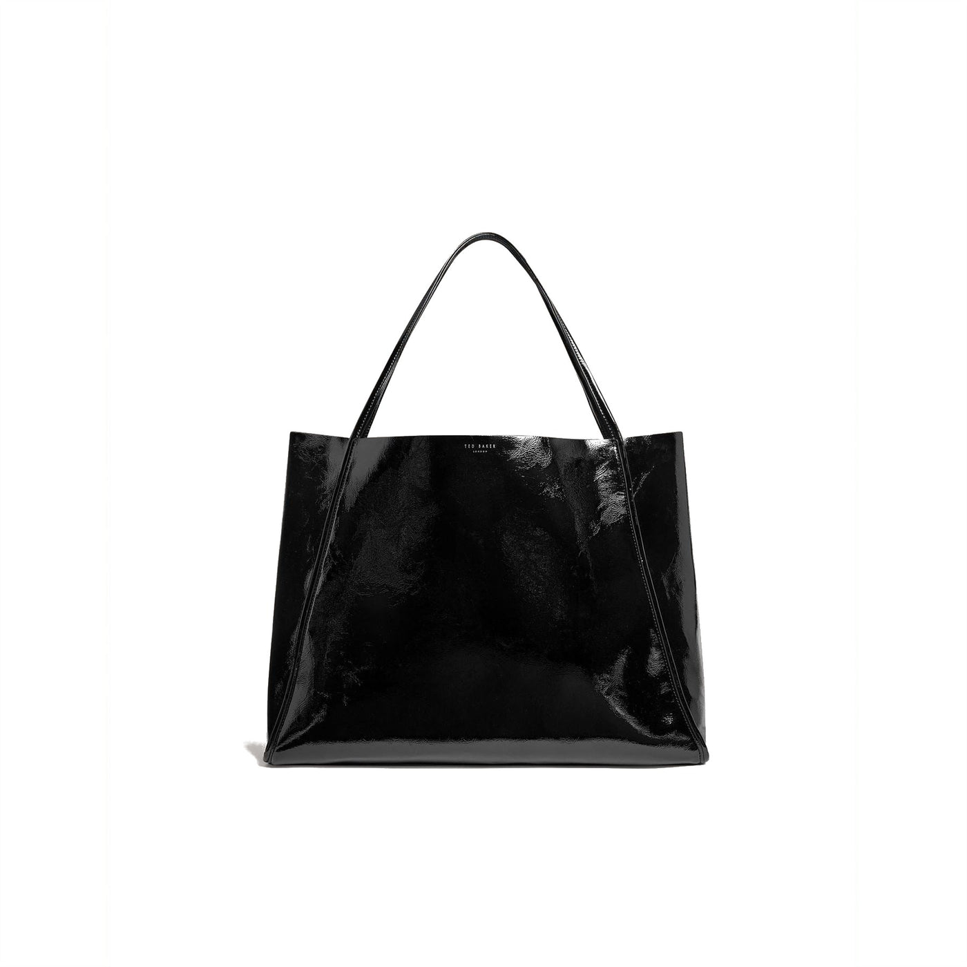 Ted Baker Slouch Trapezoid Shaped Tote with Gold Tone Hardware