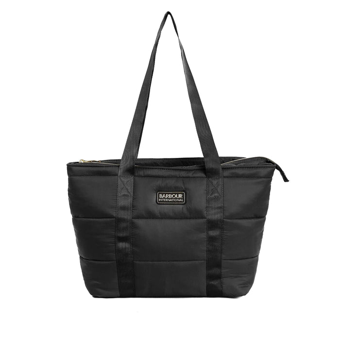 Barbour International Quilted Tote Bag