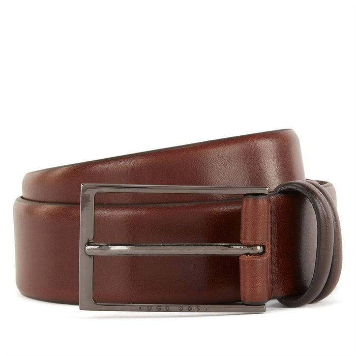 Boss Leather Pin Buckle Belt