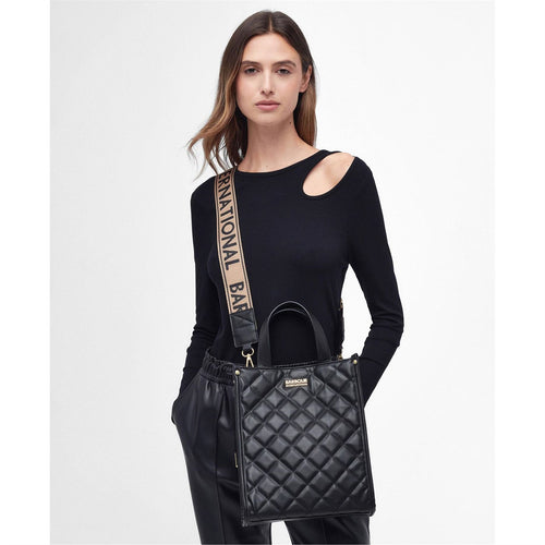 Barbour International Fenchurch Quilted Tote Bag