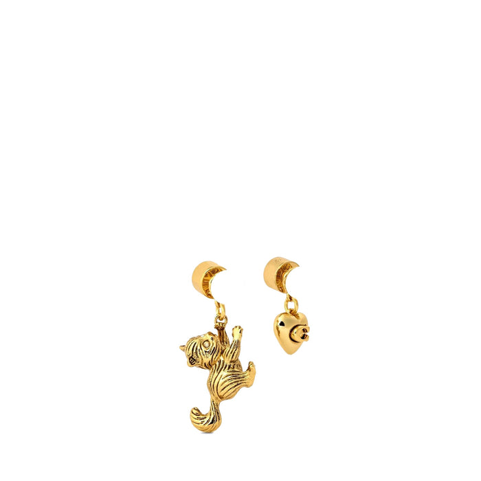 Coach Cat Pearl Stud Earrings