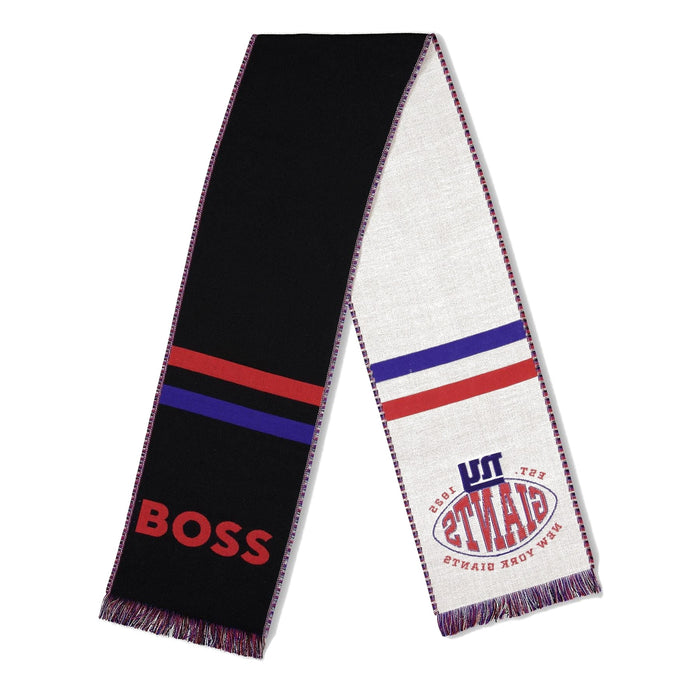 Boss Lettering Stripe Oblong Scarf