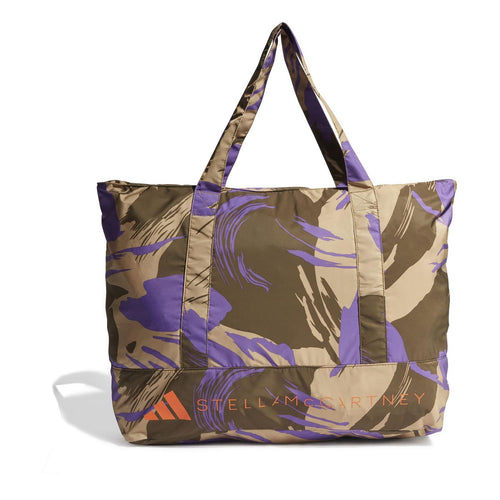 adidas by Stella McCartney Asmc Abstract Patterned Tote with Key Ring