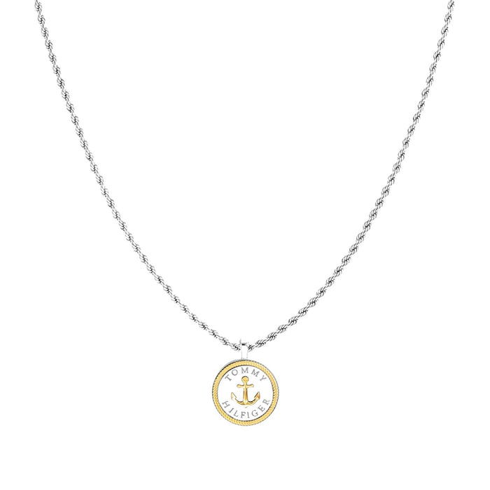 Tommy Hilfiger Hilfiger Men’s Nautical Stainless Steel Necklace