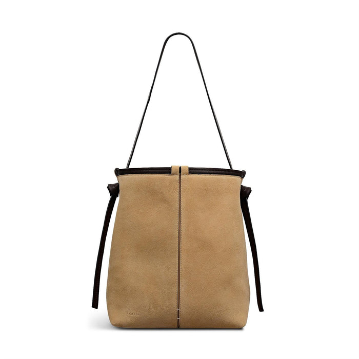 Radley Connaught Leather Shoulder Strap Magnetic Bucket Bag