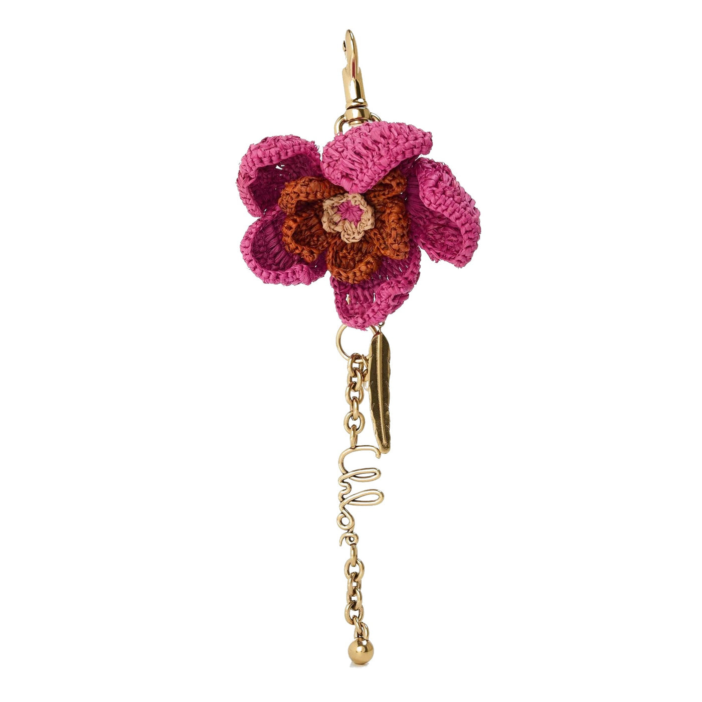 Chloe Flower Chain Keyring