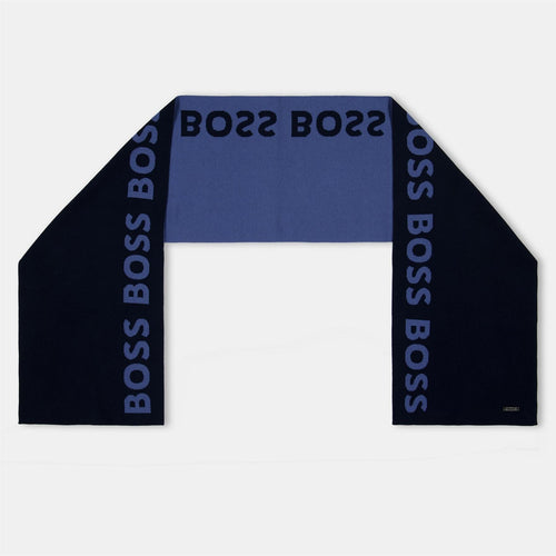 Boss Paradiso Oblong Scarf with Logo