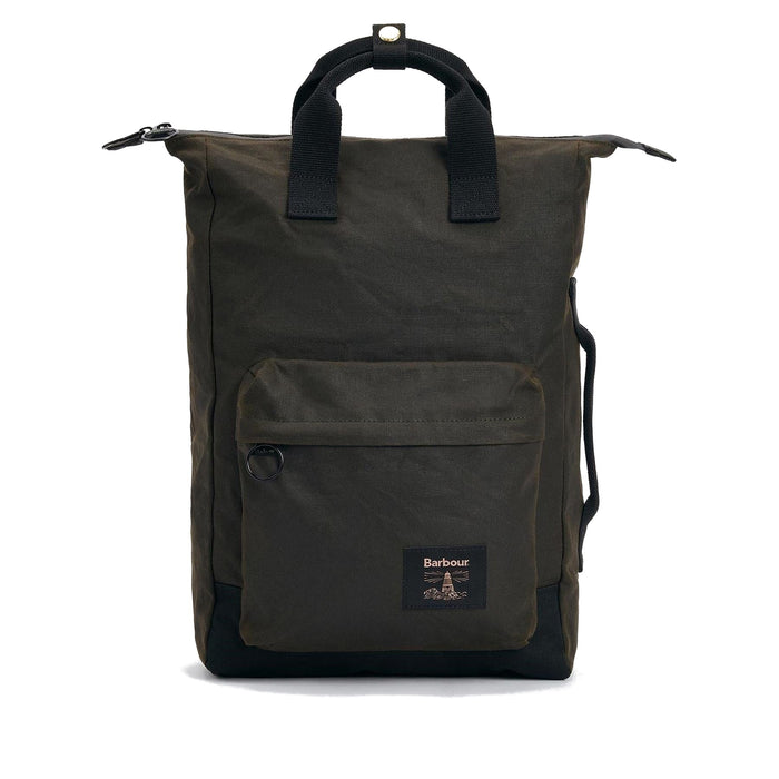 Barbour Waxed Backpack