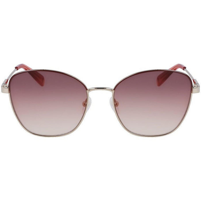 Longchamp Oversized Uv Protection Retro Cat Eye Sunglasses