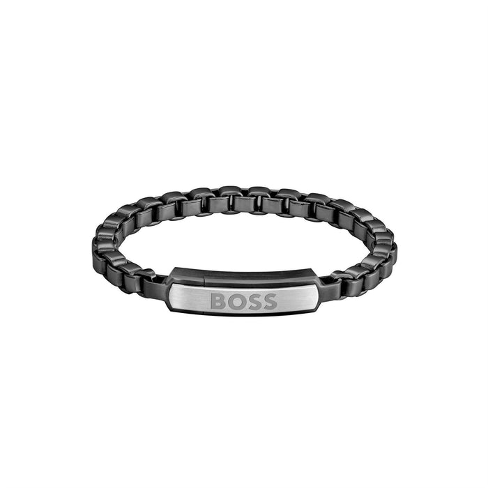 Boss Devon Box Chain Magnetic Closure Bracelet
