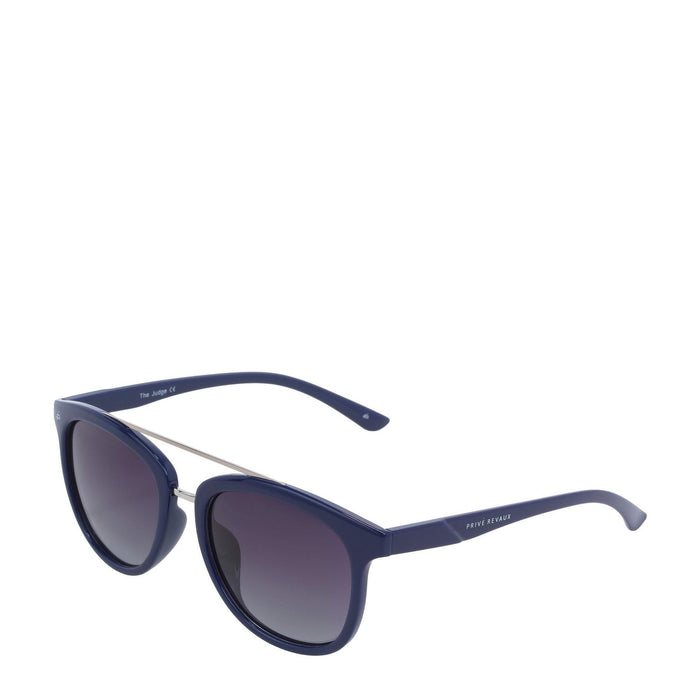 Prive Revaux R The Judge Rectangle Double Bridge Sunglasses