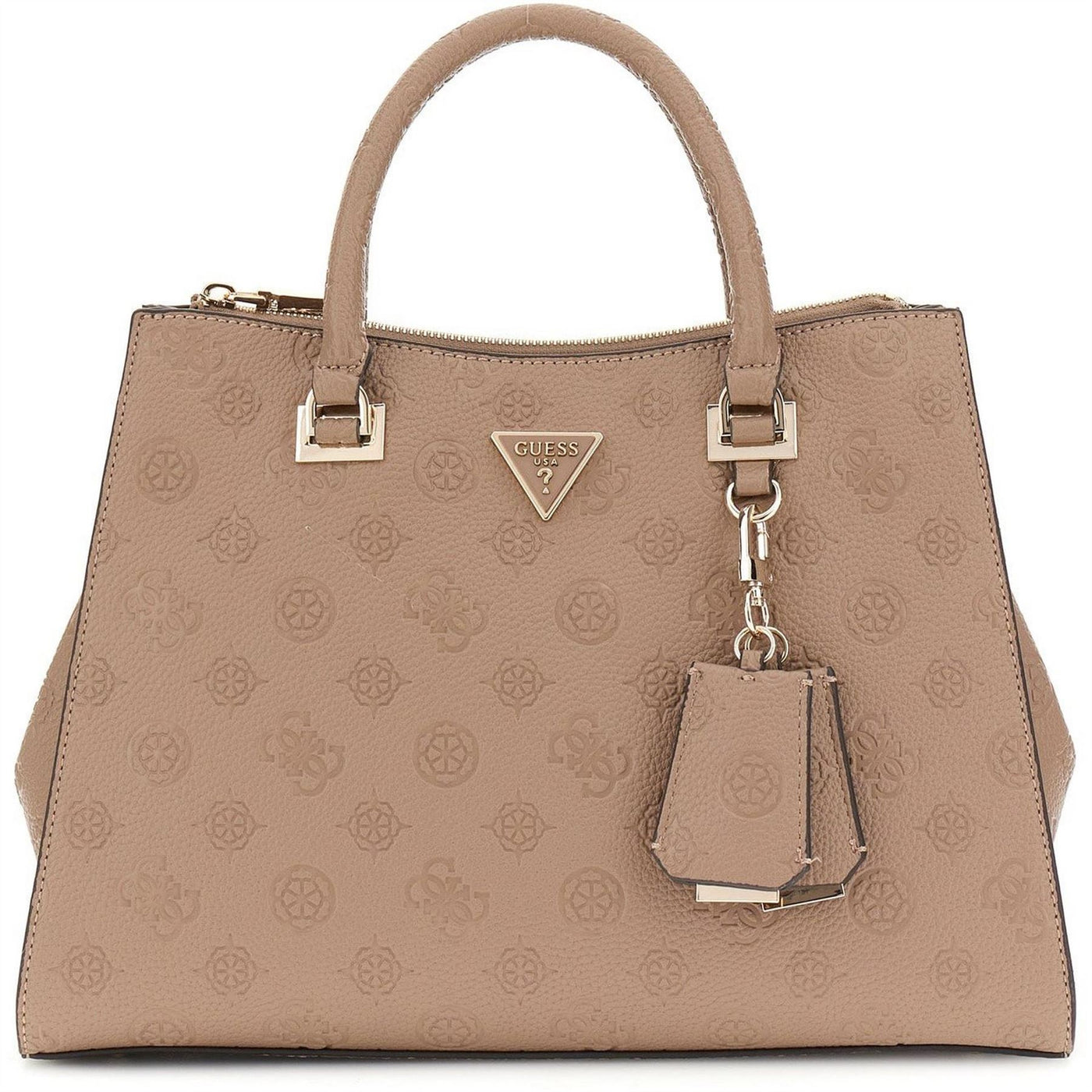 Guess Rectangle Shape Tote with Key Ring