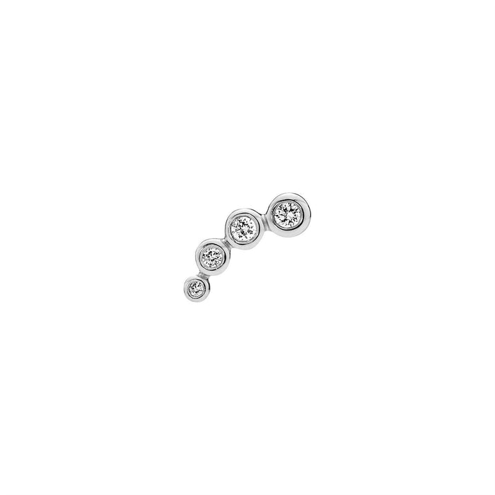 Maria Black Stud Earring