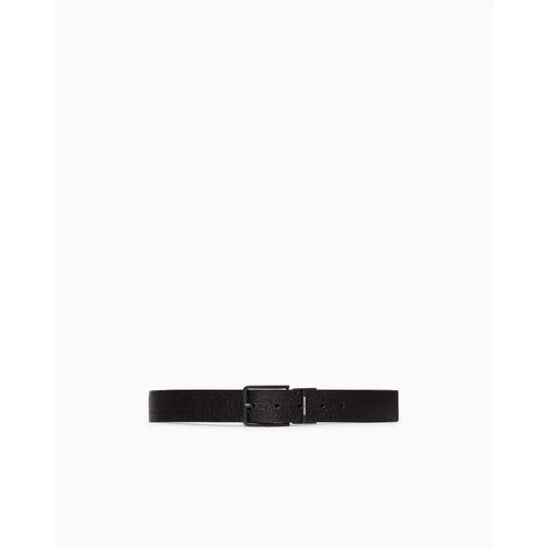 Armani Exchange Leather Pin Buckle Belt