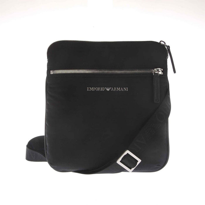 Emporio Armani Allover Jacquard Logo Shoulder Bag