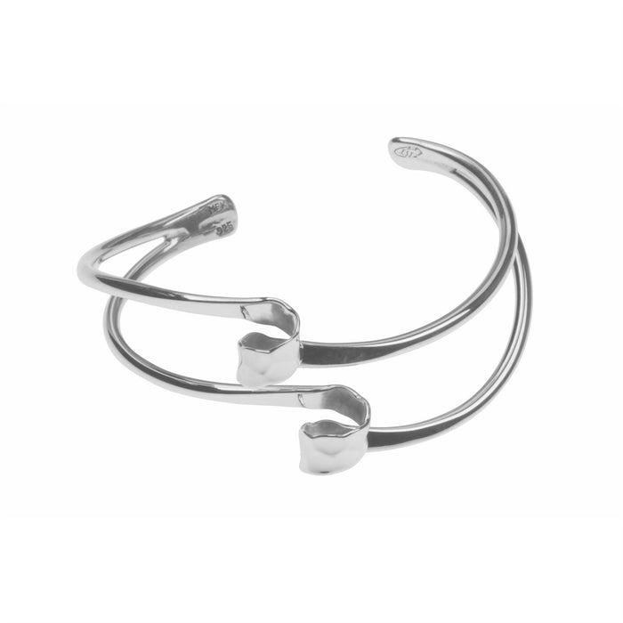 Tianguis Jackson Curled Bangle with Stud
