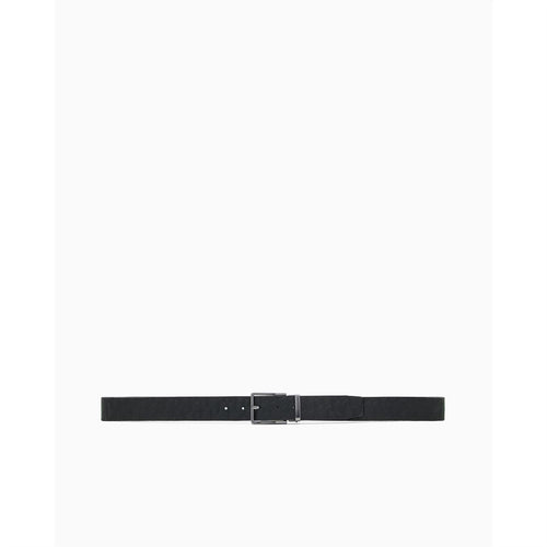 Armani Exchange Leather Pin Buckle Belt