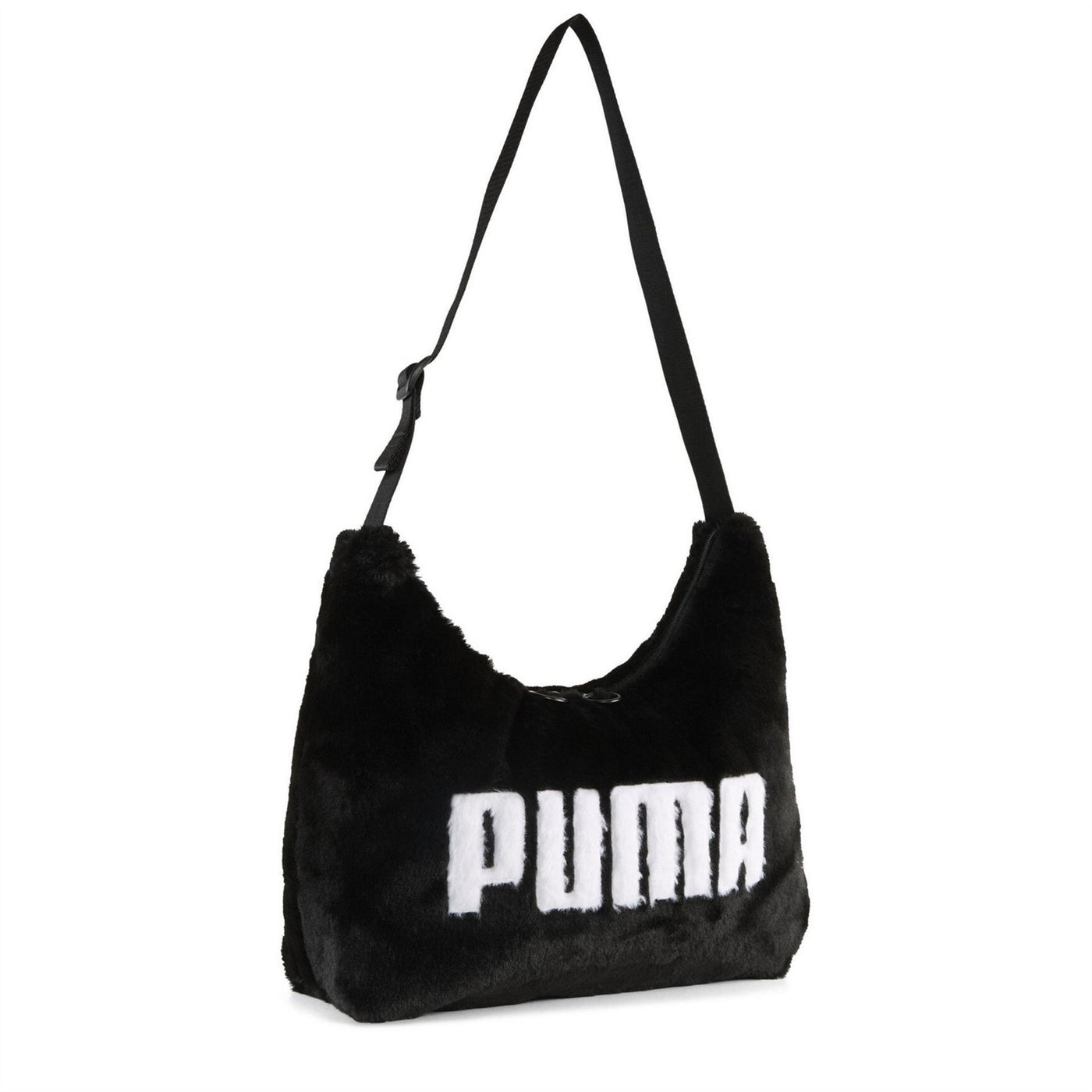 Puma Up Faux Fur Slouchy Hobo Bag