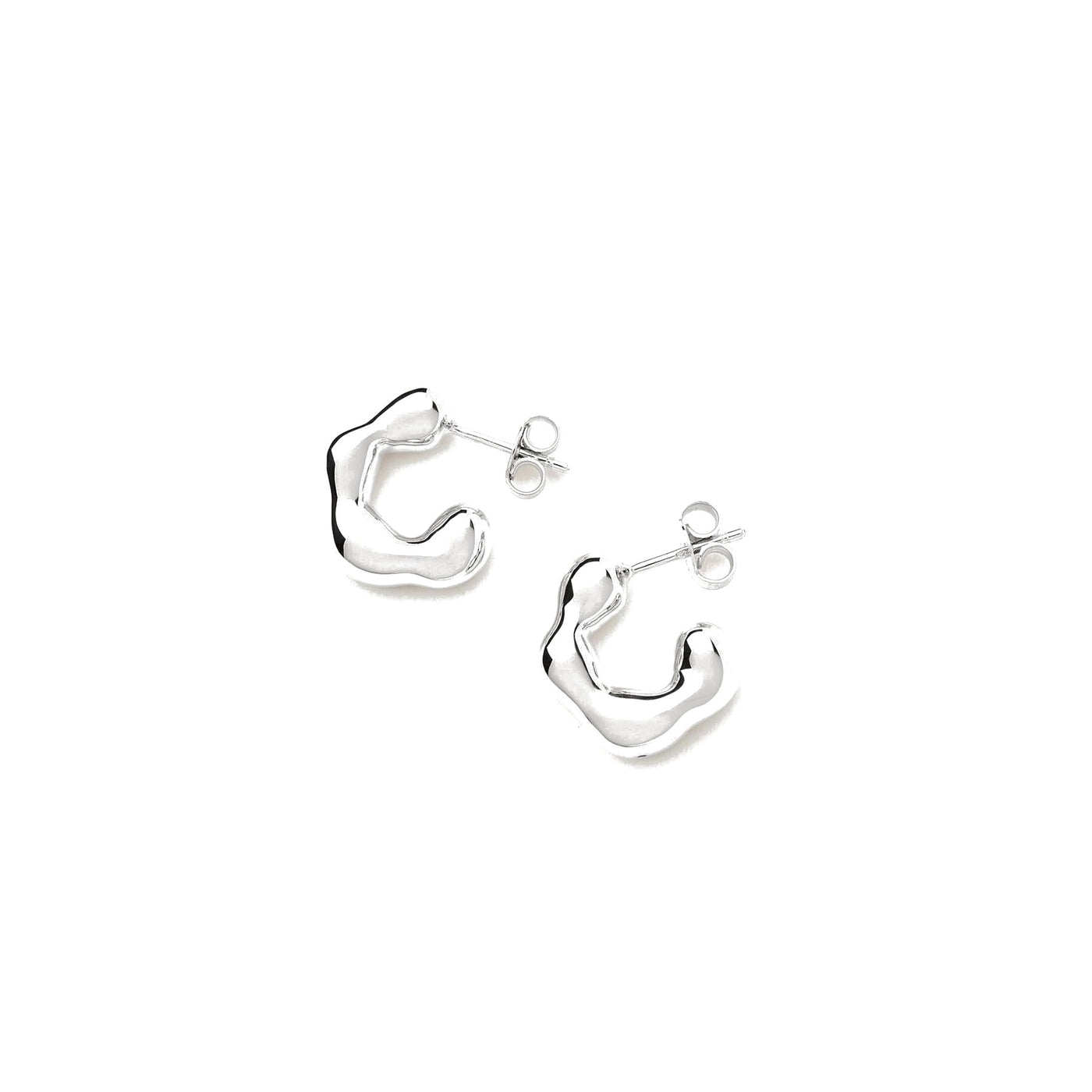 Missoma Lee Puffy Small Hoop Earrings
