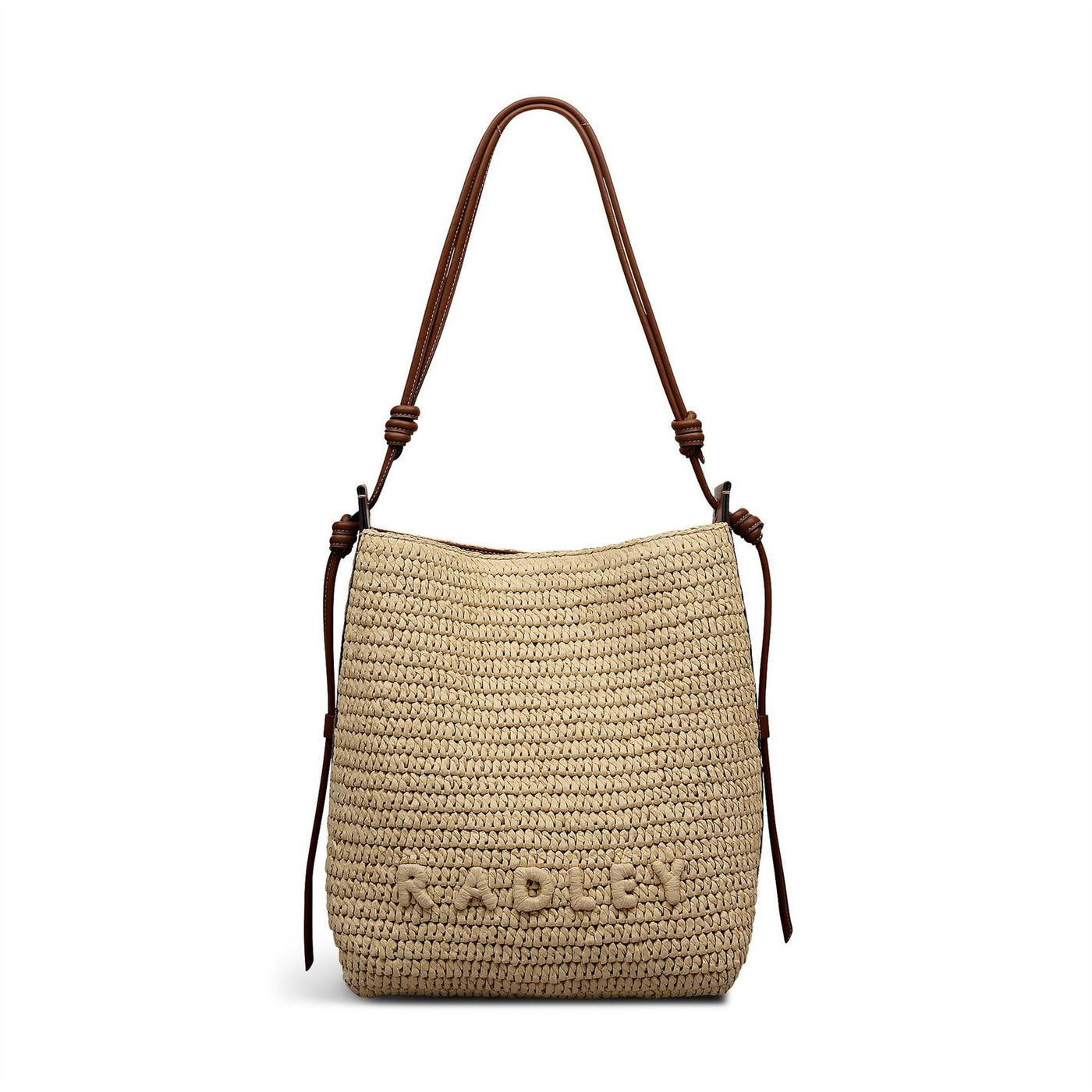 Radley Camden Natural Raffia Straw Bag