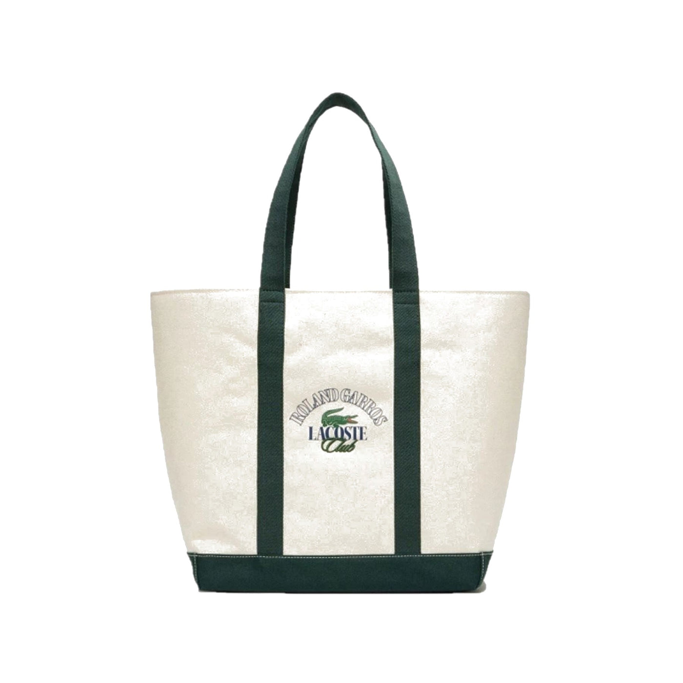 Lacoste Top Handle Tote Bag with Embroidery