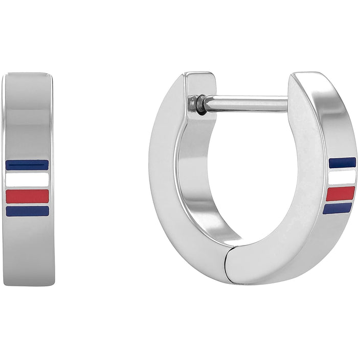 Tommy Hilfiger Tommy Hilfiger Stainless Steel Stripe Earrings