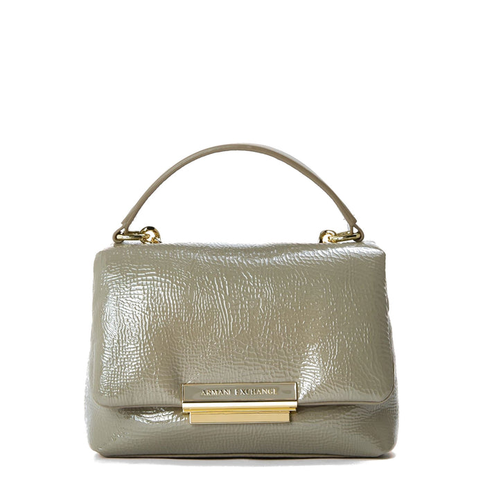 Armani Exchange Exchange Textured Grab Bag with Metal Branding