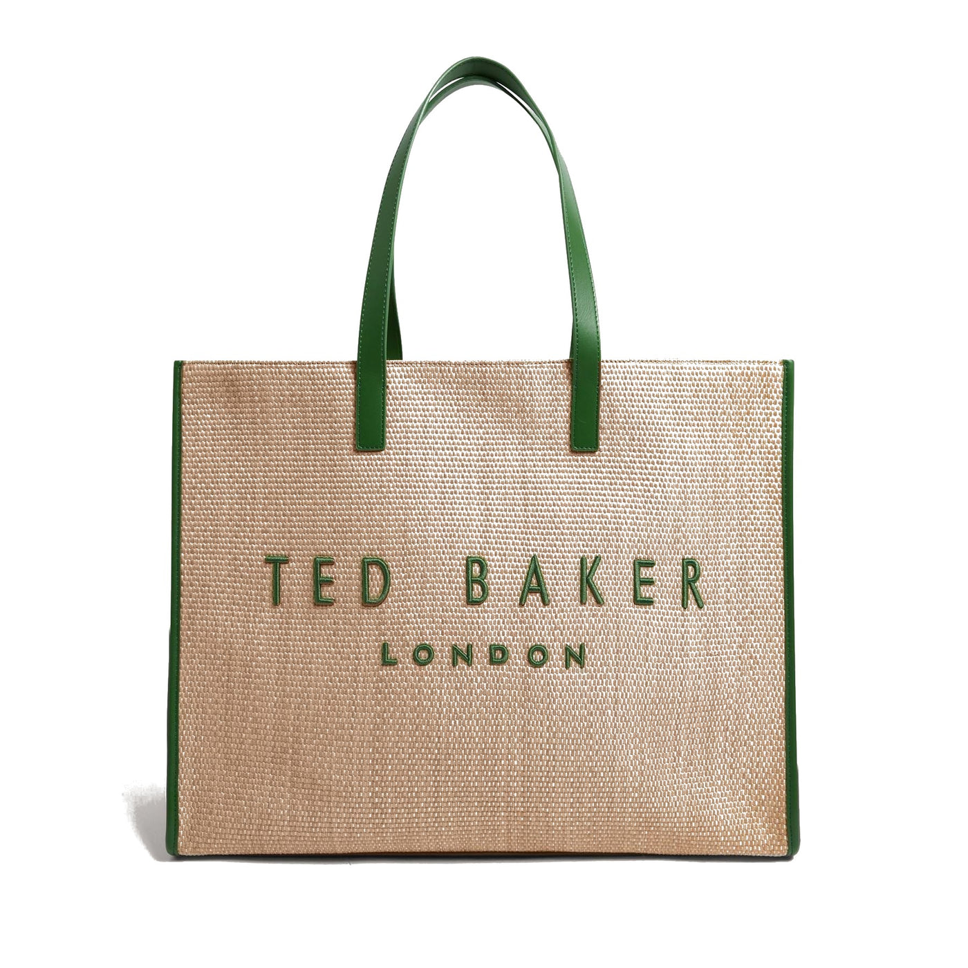Ted Baker Baker Raffia Large Icon Bag