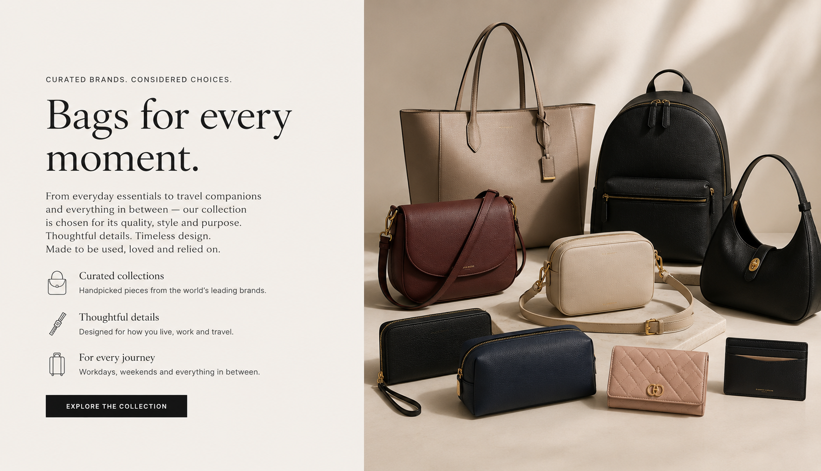 Bags for every moment