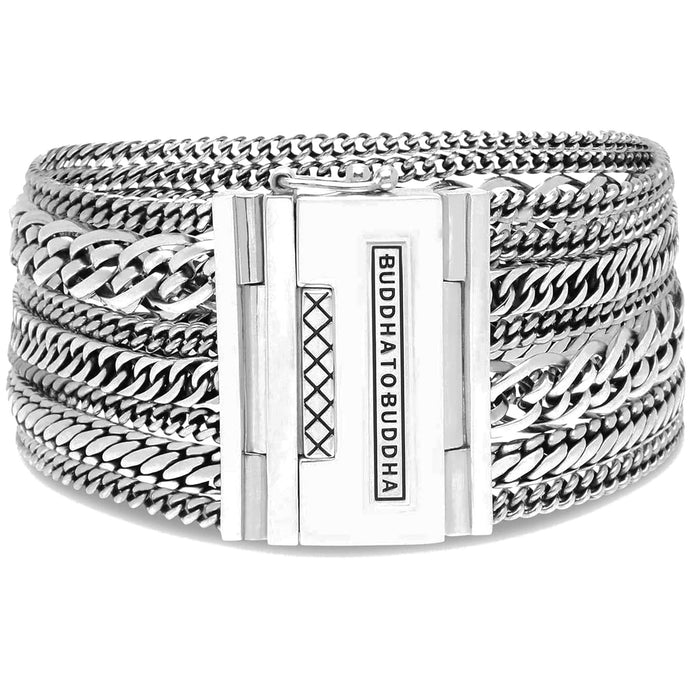 Buddha To Buddha Chain Nathalie Bracelet Silver