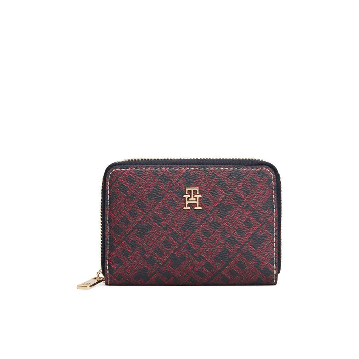 Tommy Hilfiger Mono Zip Around Wallet Geometric Patterned