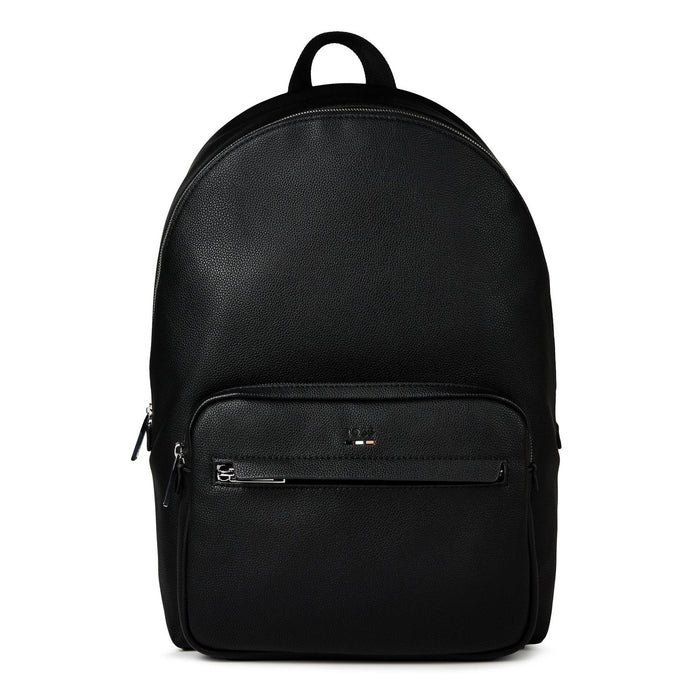 Boss Ray Durable Textured Leather Backpack