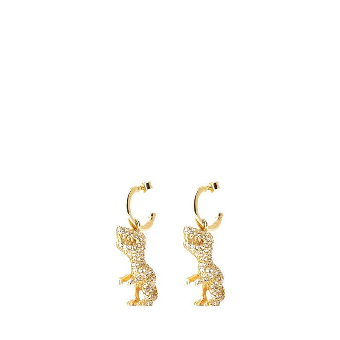 Coach Rhinestone Crystal Charm Earrings