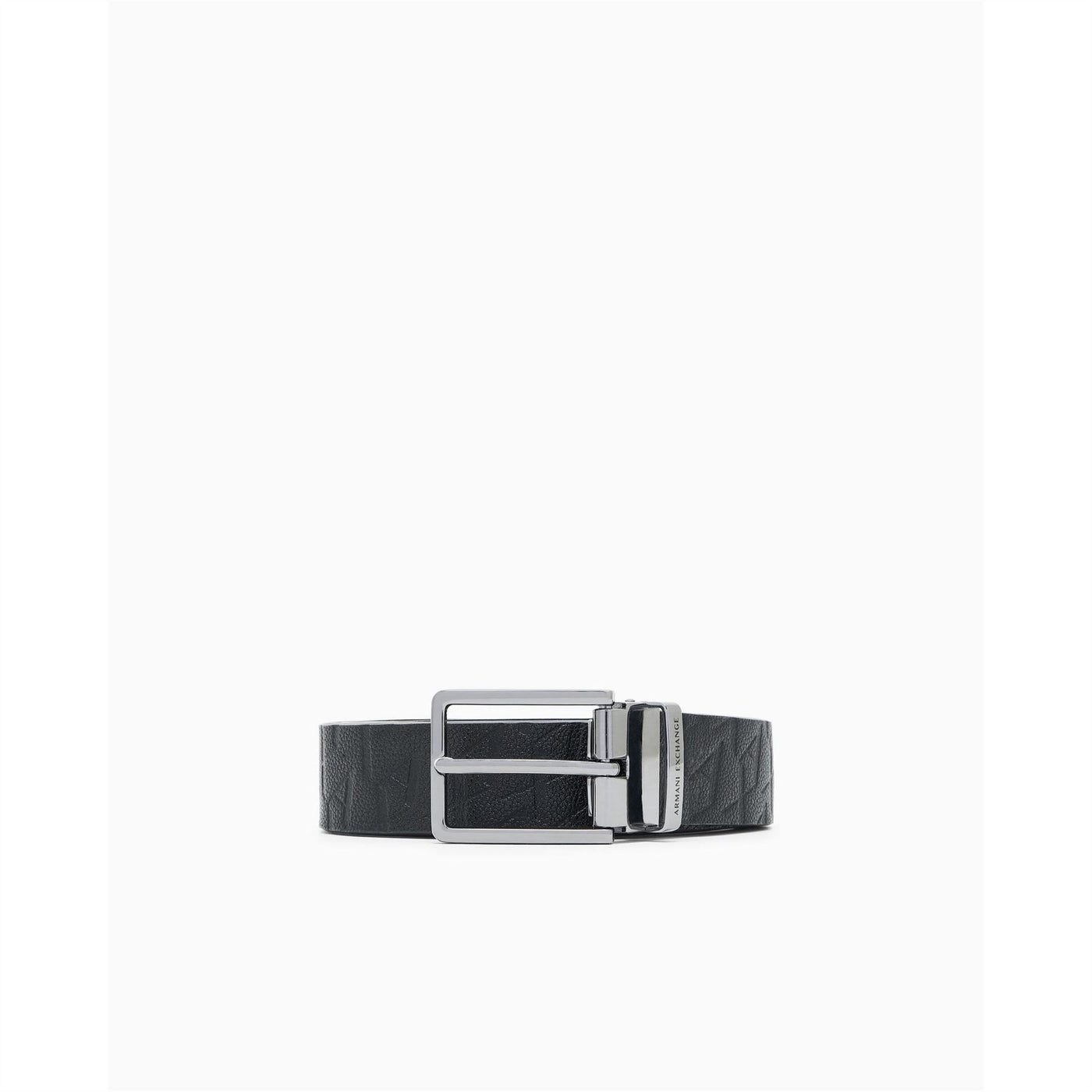 Armani Exchange Leather Pin Buckle Belt