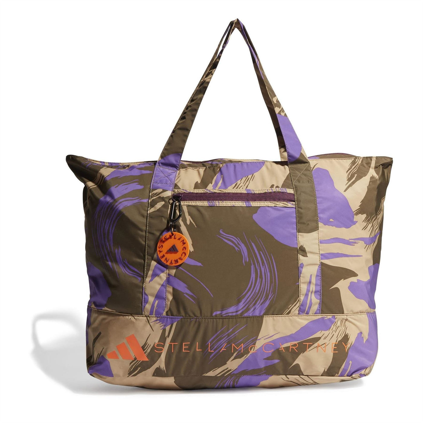 adidas by Stella McCartney Asmc Abstract Patterned Tote with Key Ring