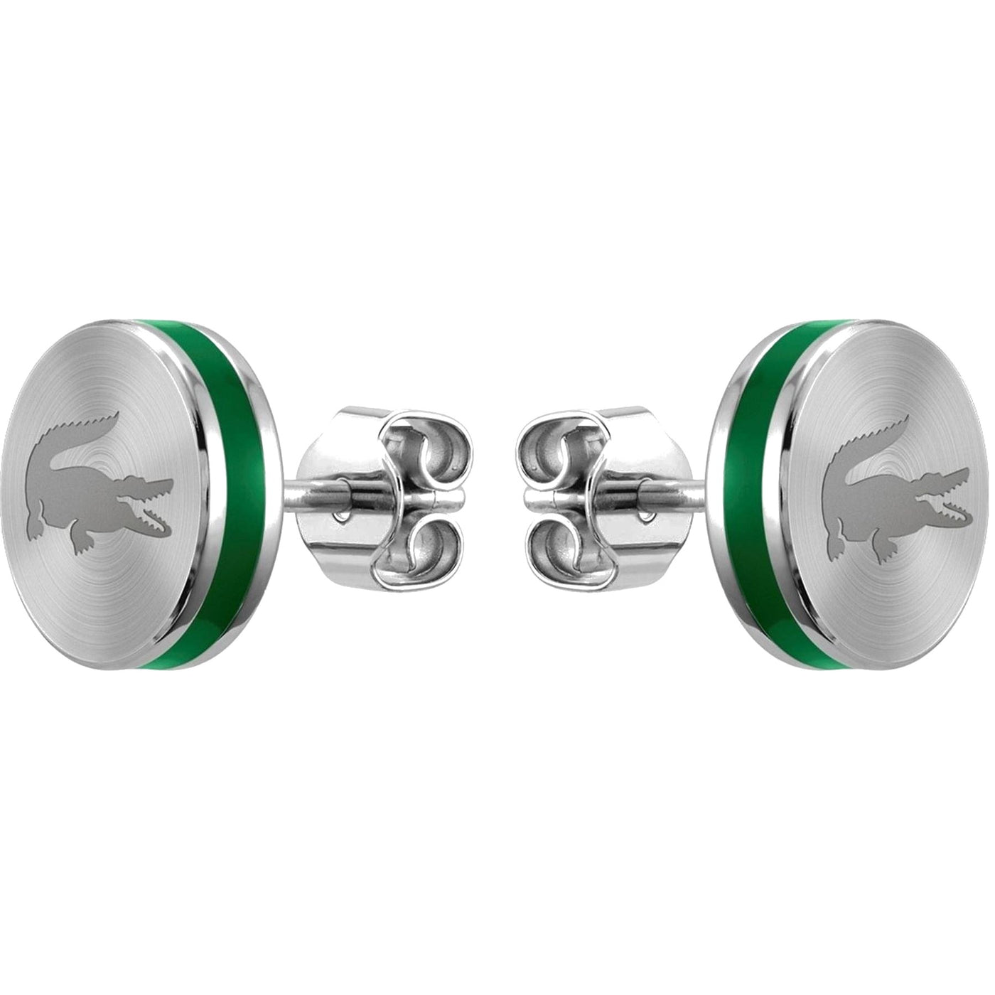 Lacoste Mens Stainless Steel Earstuds