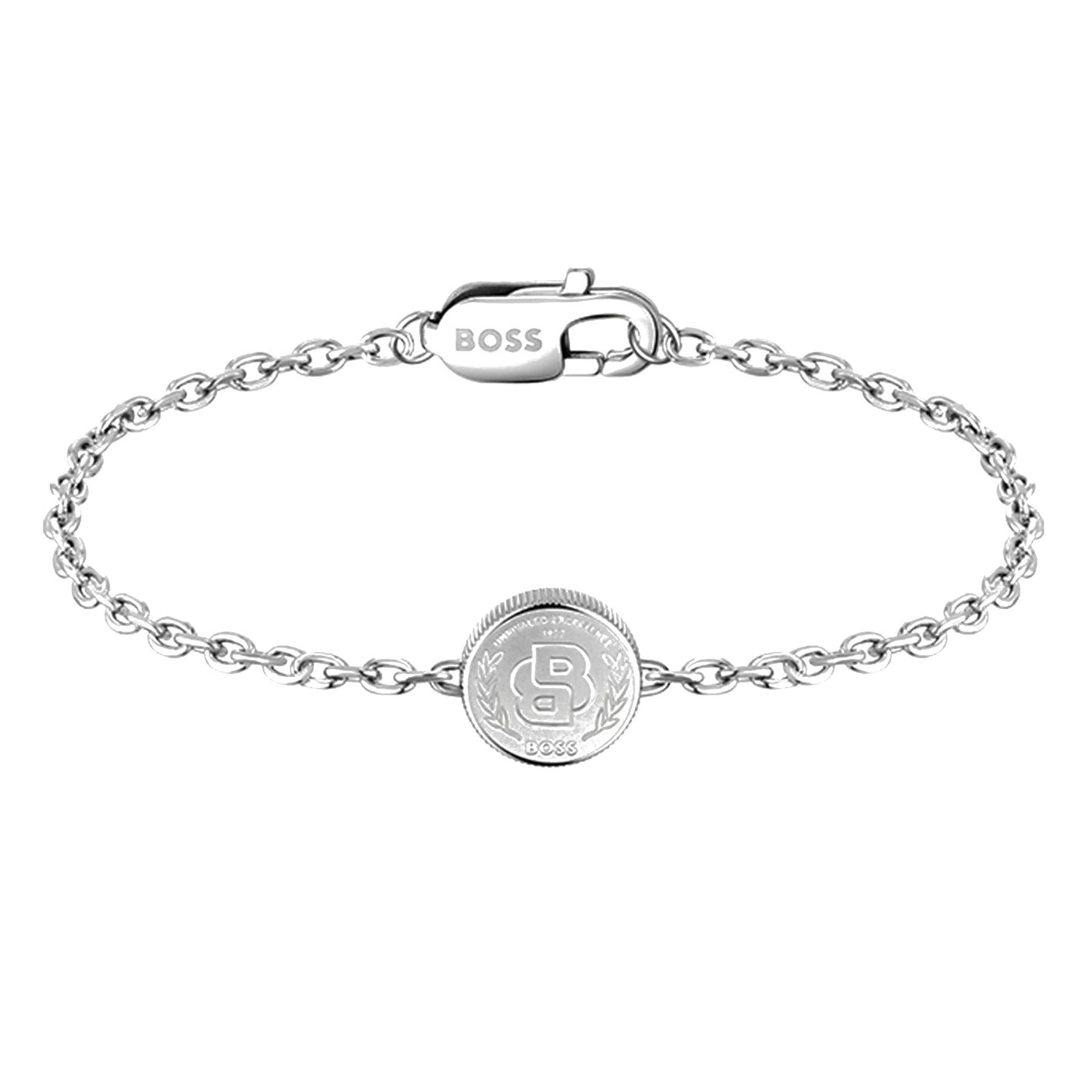 Boss BOSS Double B Medallion Necklace and Bracelet