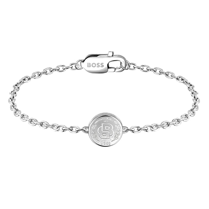 Boss BOSS Double B Medallion Necklace and Bracelet